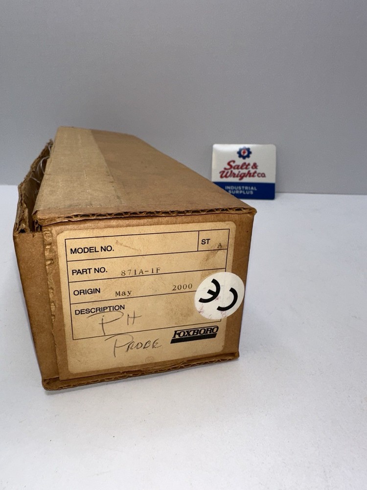 Foxboro 871A-1F pH Probe PVDF Body
