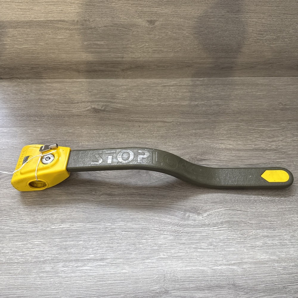 Stoplock Steering Wheel Lock Car Security Immobiliser with one key
