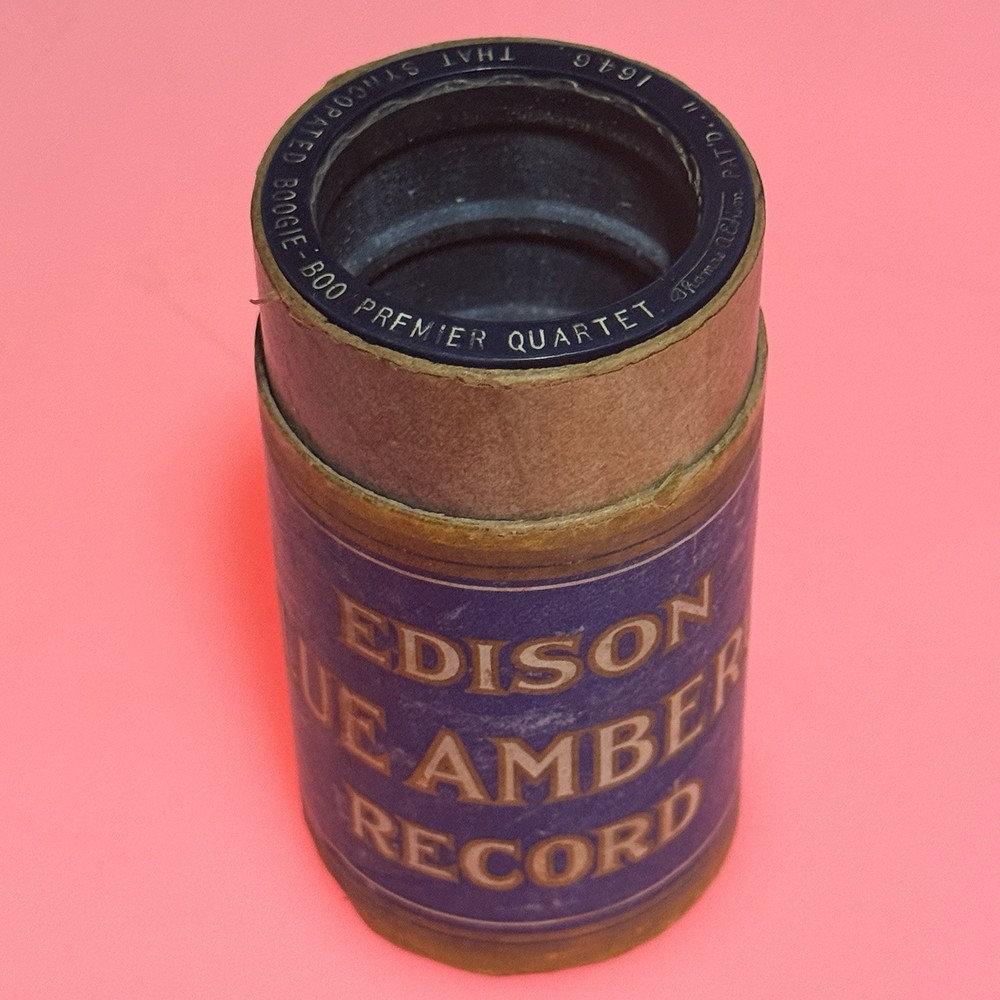 Vintage Edison Amberol Record
