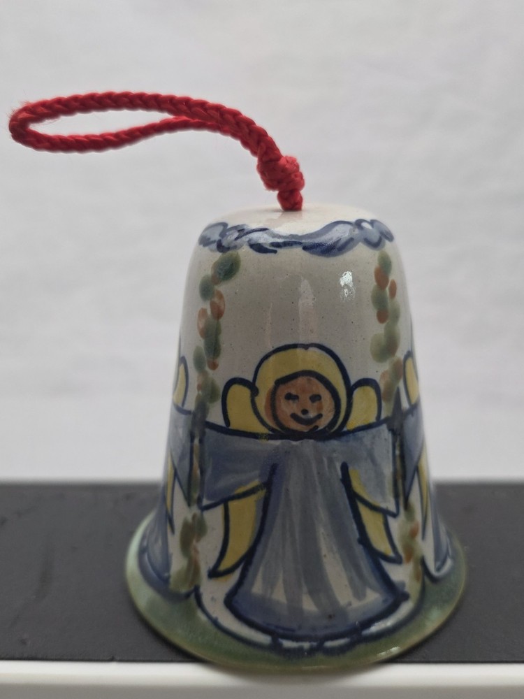 Pottery Angel Bell