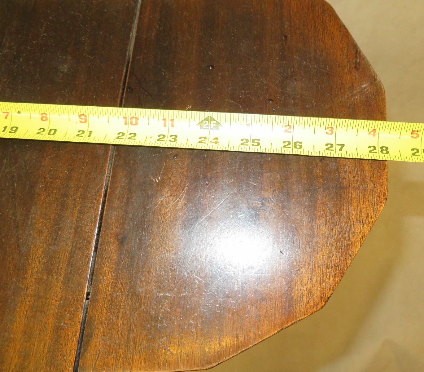 Antique 29" Imperial Solid Mahogany Martha Washington 3-Drawer Sewing Cabinet