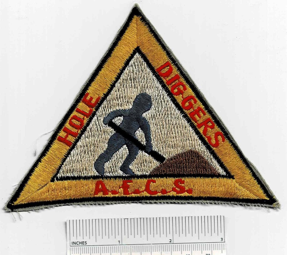 HOLE DIGGERS AECS Aeronautical Emergency Communications System USAF US Air Patch