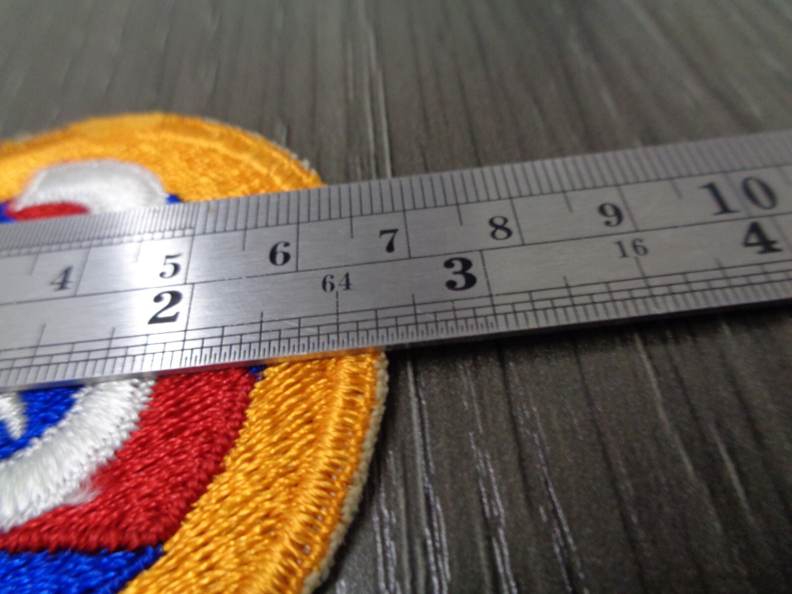 3RD US ARMY AIR FORCE *ORIGINAL* USAAF WWII/WW2 PATCH CUT EDGE NO GLOW