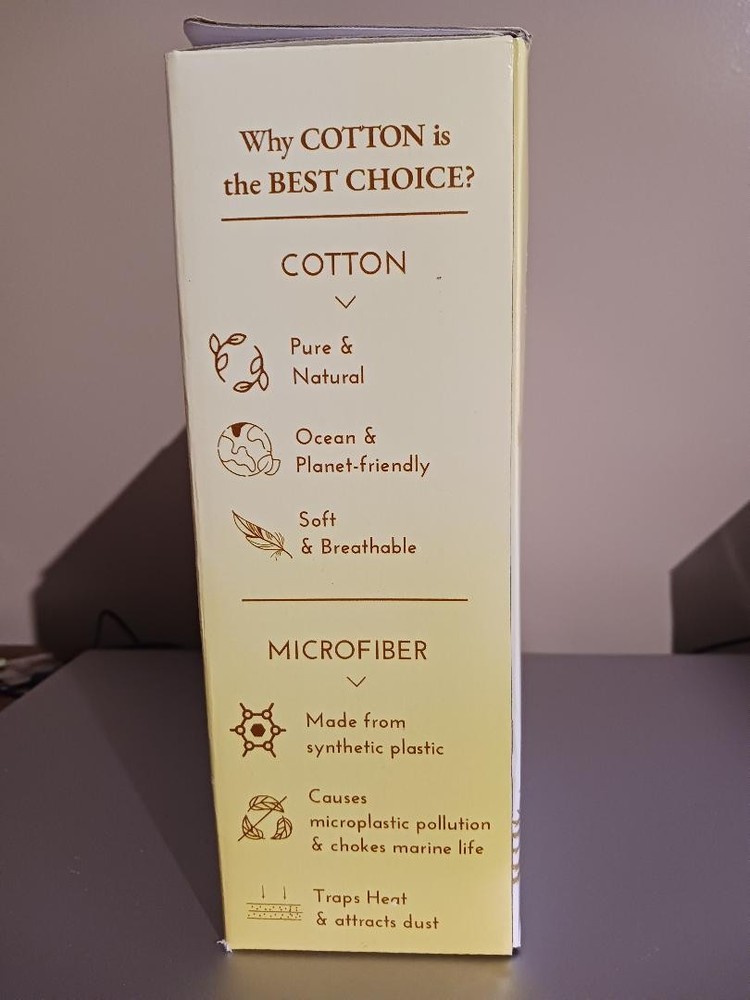 California Design Den Sheet Set Twin Ivory 400 Thread Count