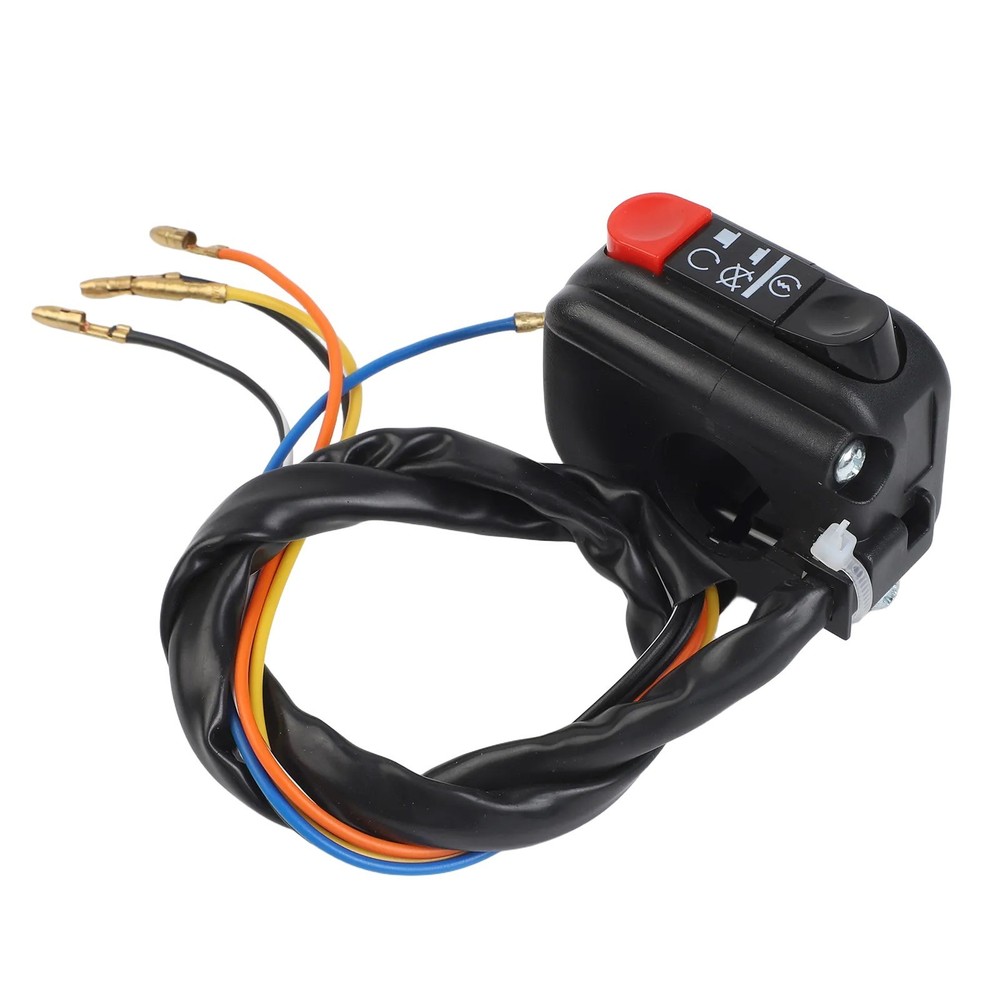 and Easy to Use Motorcycle ATV Handlebar Start Stop Kill On Off Switch
