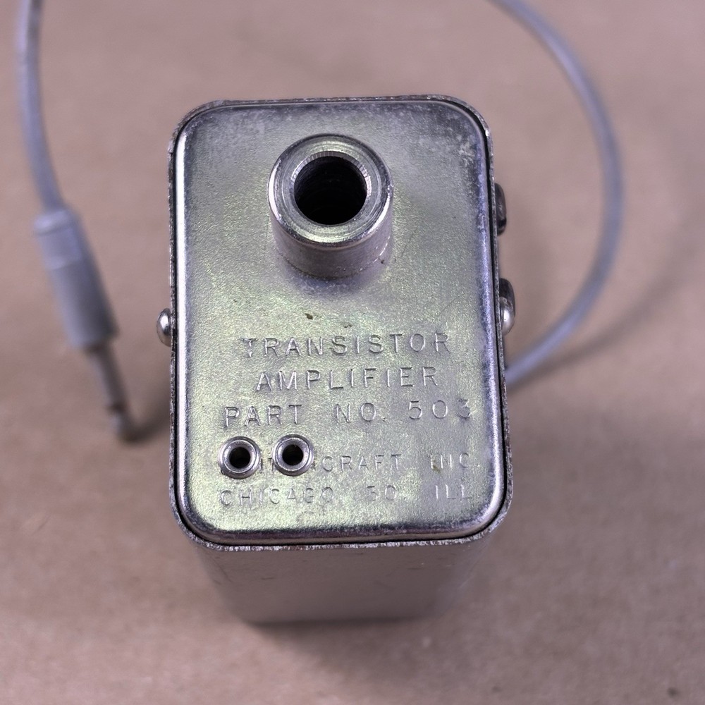 VTG SwitchCraft "Mix-Amp" Transistorized / Impedance‑Matching Preamplifier WORKS