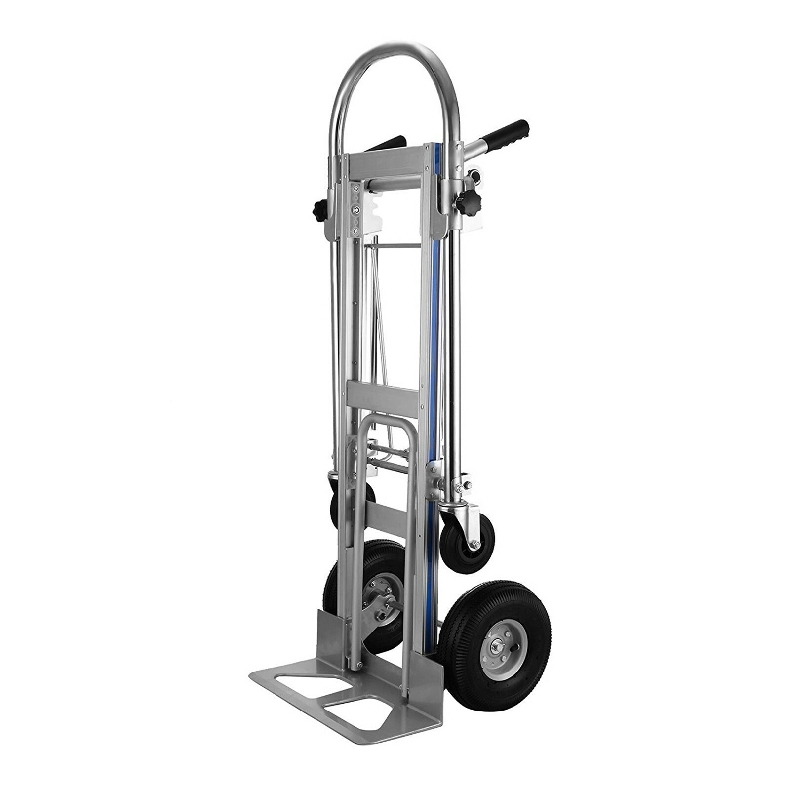 Aluminum Hand Truck 4 in 1 Folding Dolly Cart 1000 lbs Capacity Heavy Duty
