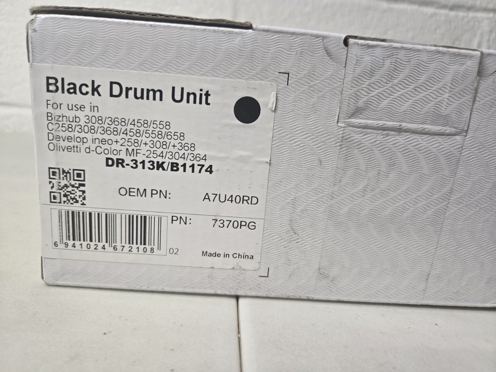 Konica Minolta DR313K (DR-313K) Black Drum Unit