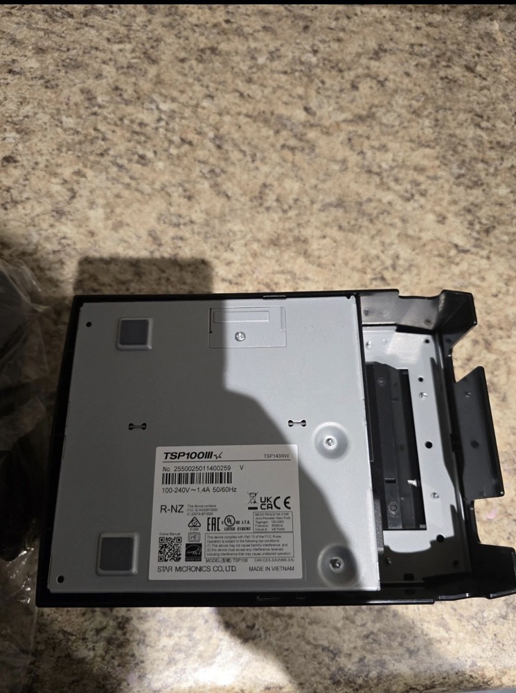 Star Micronics Bluetooth Thermal POS Receipt Printer TSP143IIIW