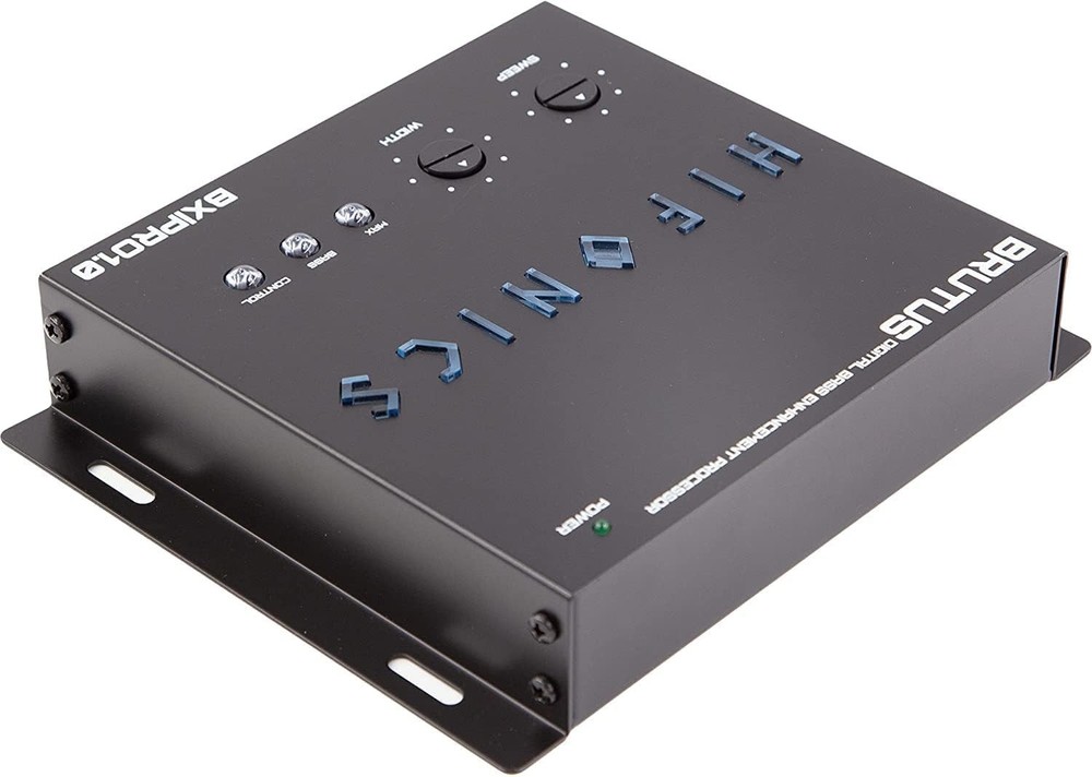 Compact Zeus Digital Bass Processor with Remote - Elevate Your Sound Experience