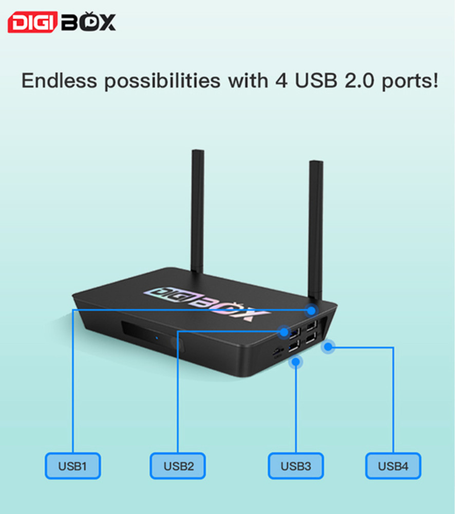 DIGIBox D3 Plus CAT VOD TV Box