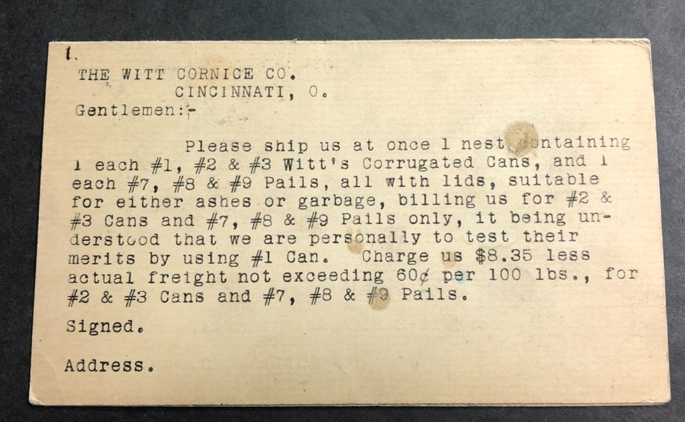US Scott Postal Reply Card #UY4 | Used / NOT Separated.