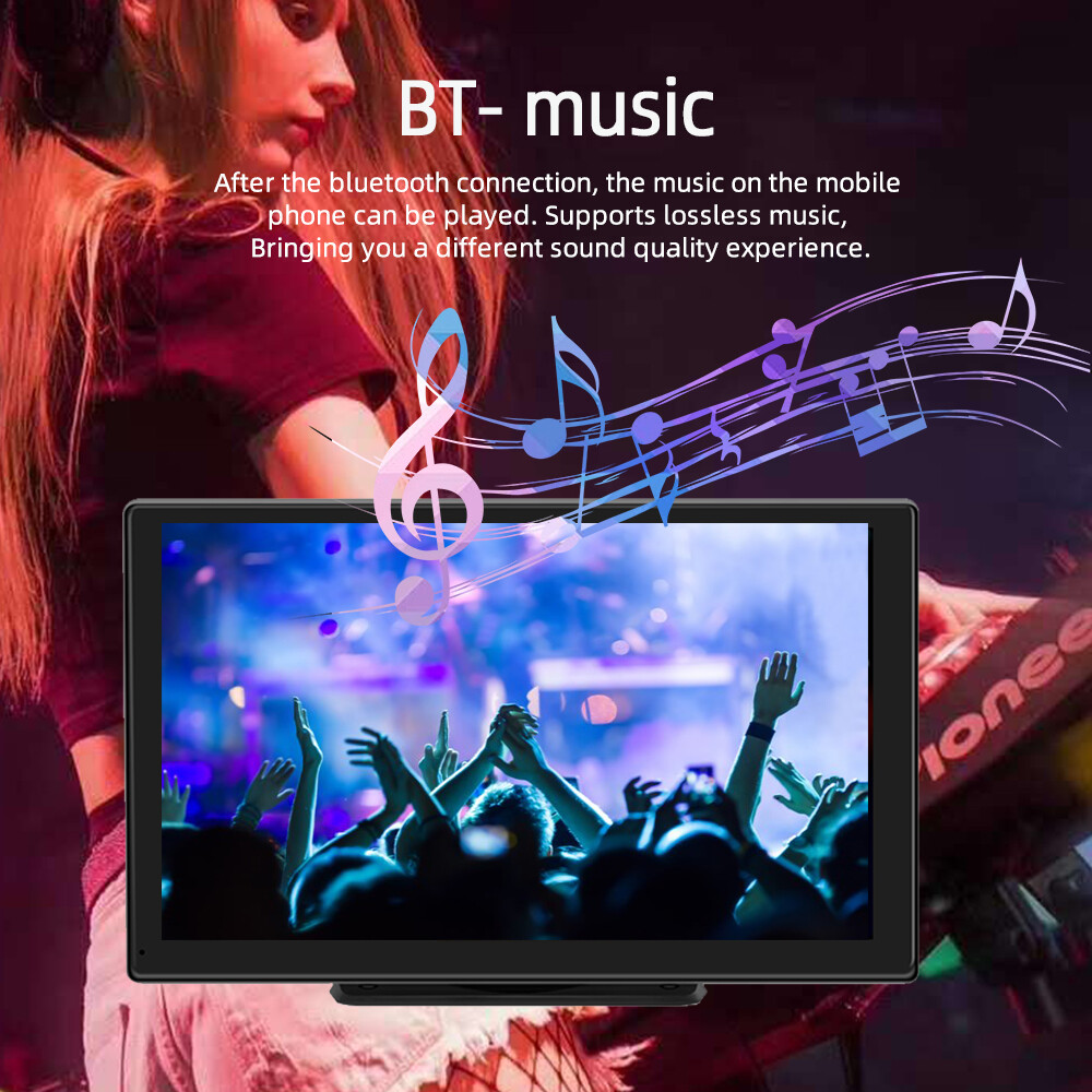 9" Portable Car Stereo Full Touch Screen Wireless Carplay Android auto Bluetooth