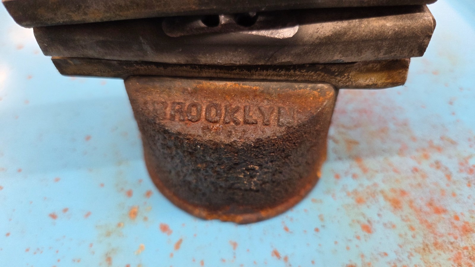 Vintage Brooklyn Municipal Street sign Holder
