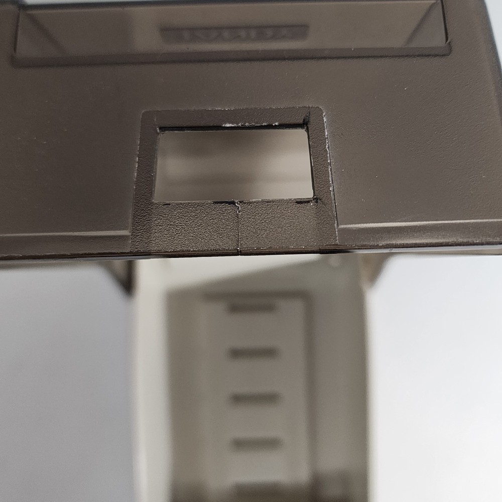 Vintage Tandy 3.5 Floppy Disk Holder File Box Storage