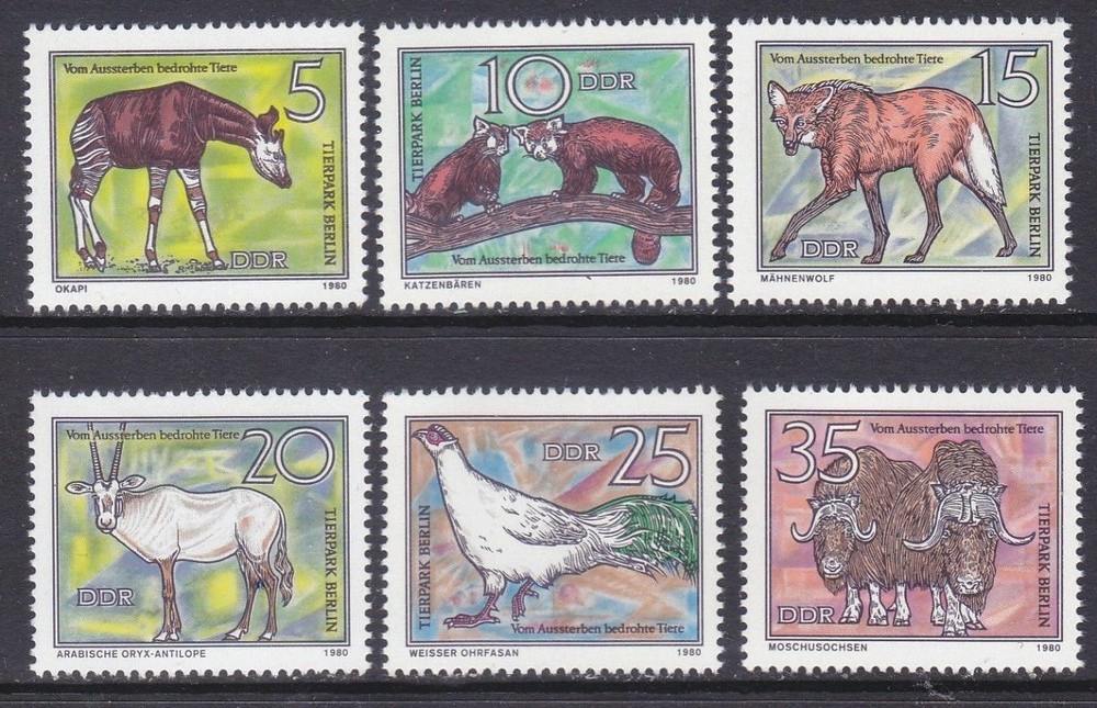 DDR #2113-2118 MNH