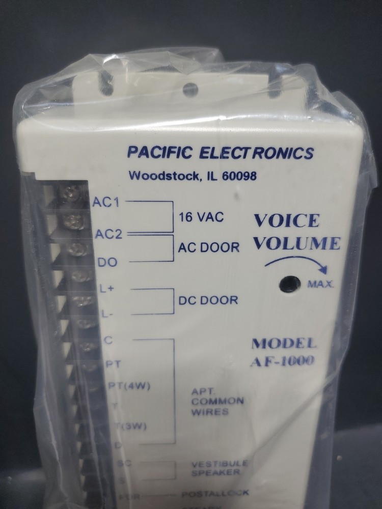 Pacific Electronics Af-1000 Amplifier for intercom systems