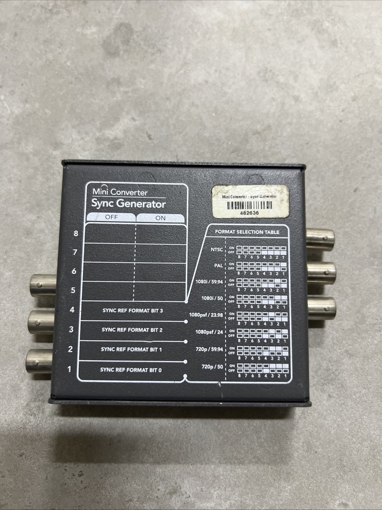 Blackmagic Design Mini Converter Sync Generator