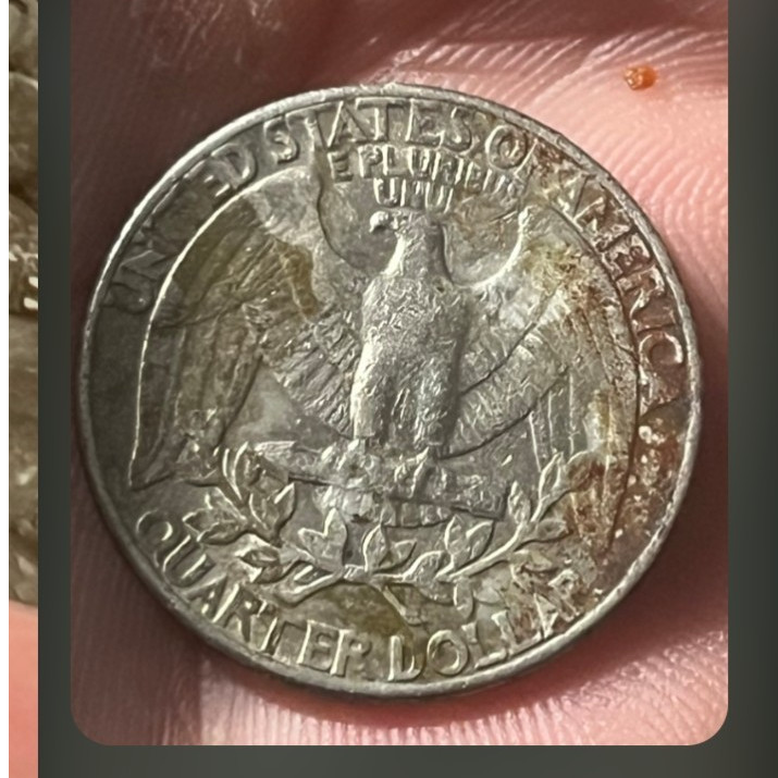 1967 Washington Quarter 25C Circulated Eagle Reverse US Coin