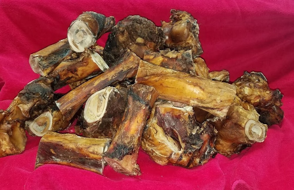 Smoked Wild Game Bones for Medium Dogs - 3 Pounds