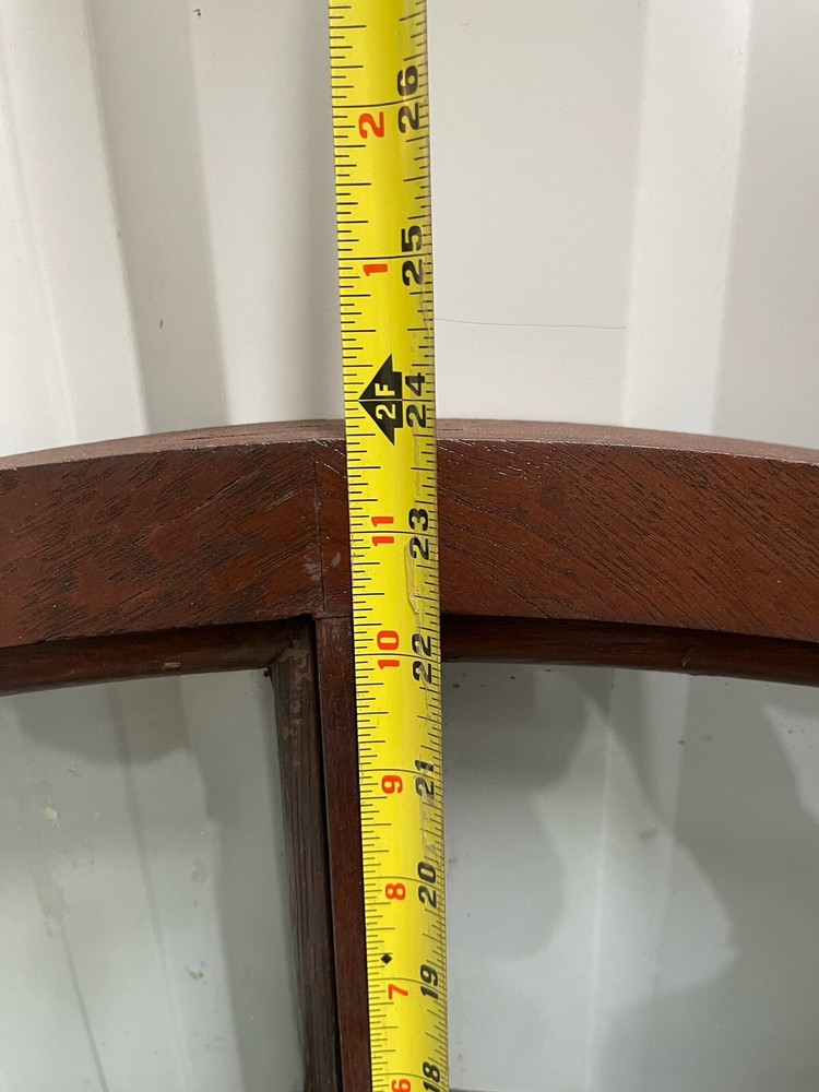 Mahogany 2’x3’ Oval Window