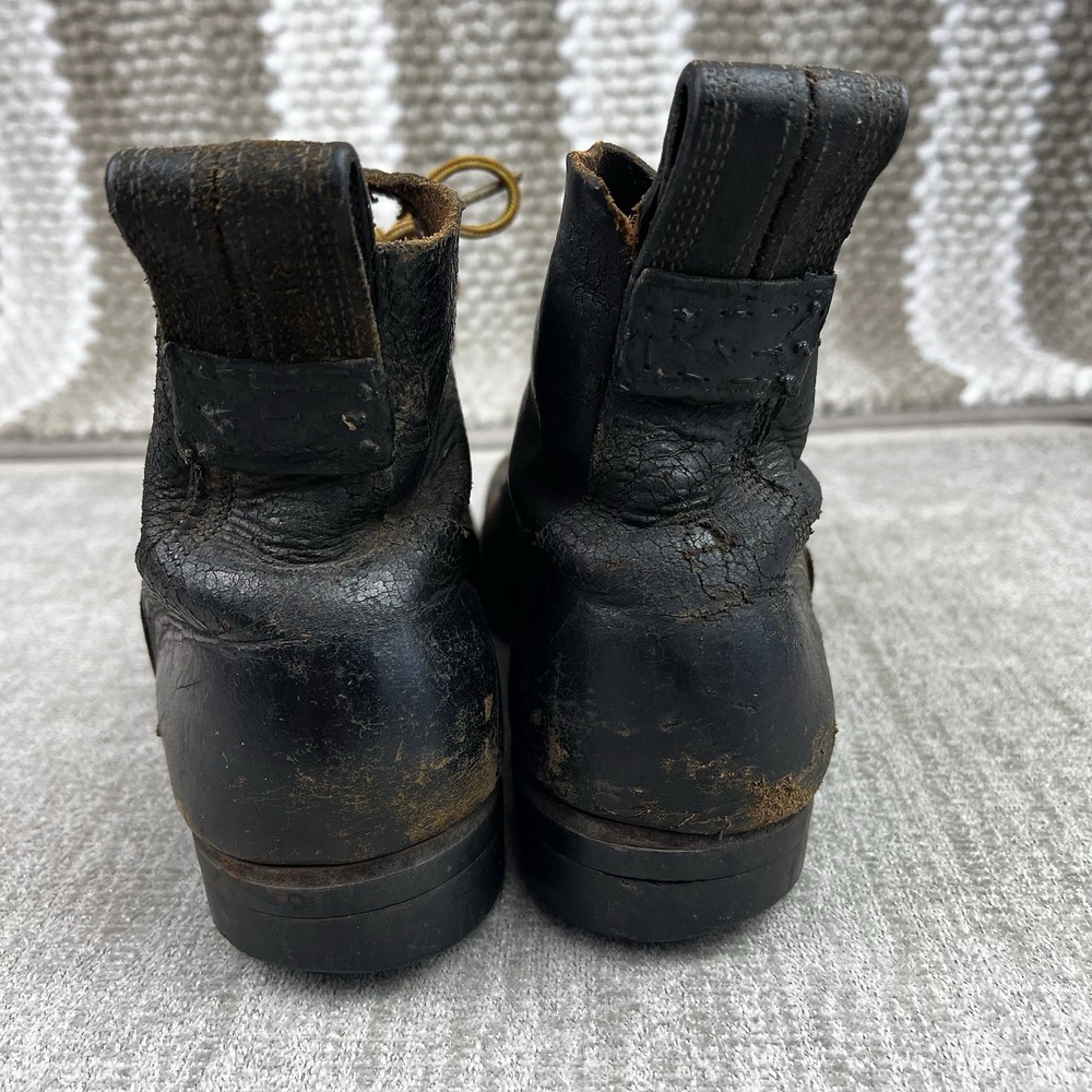 WWII Military Size 9EE low quarter early war type combat boots
