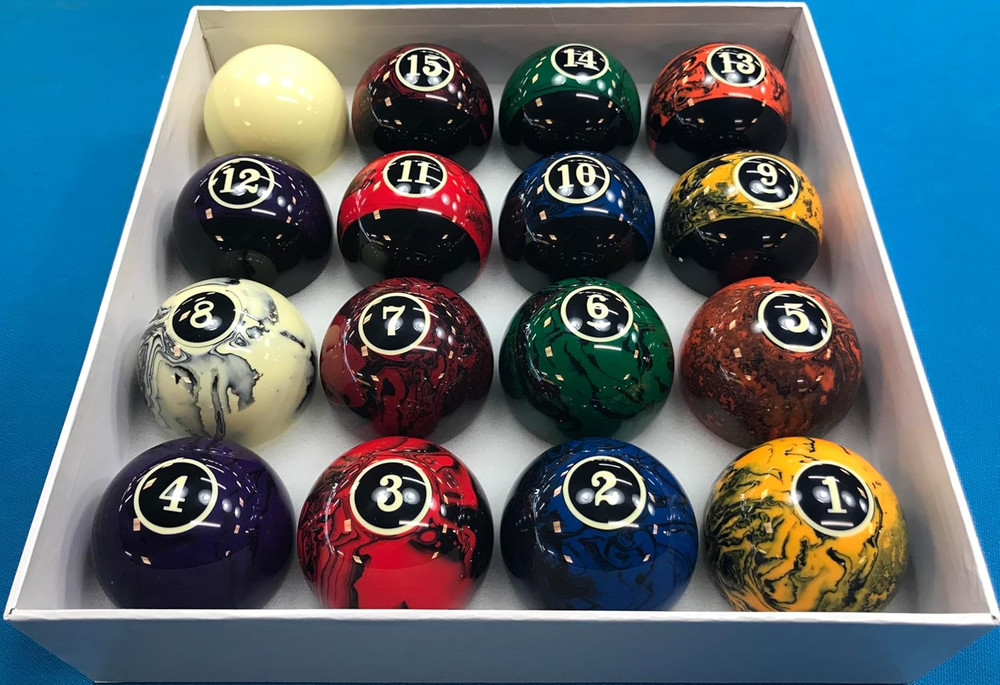 Fusion Black Marbelite Ball Set