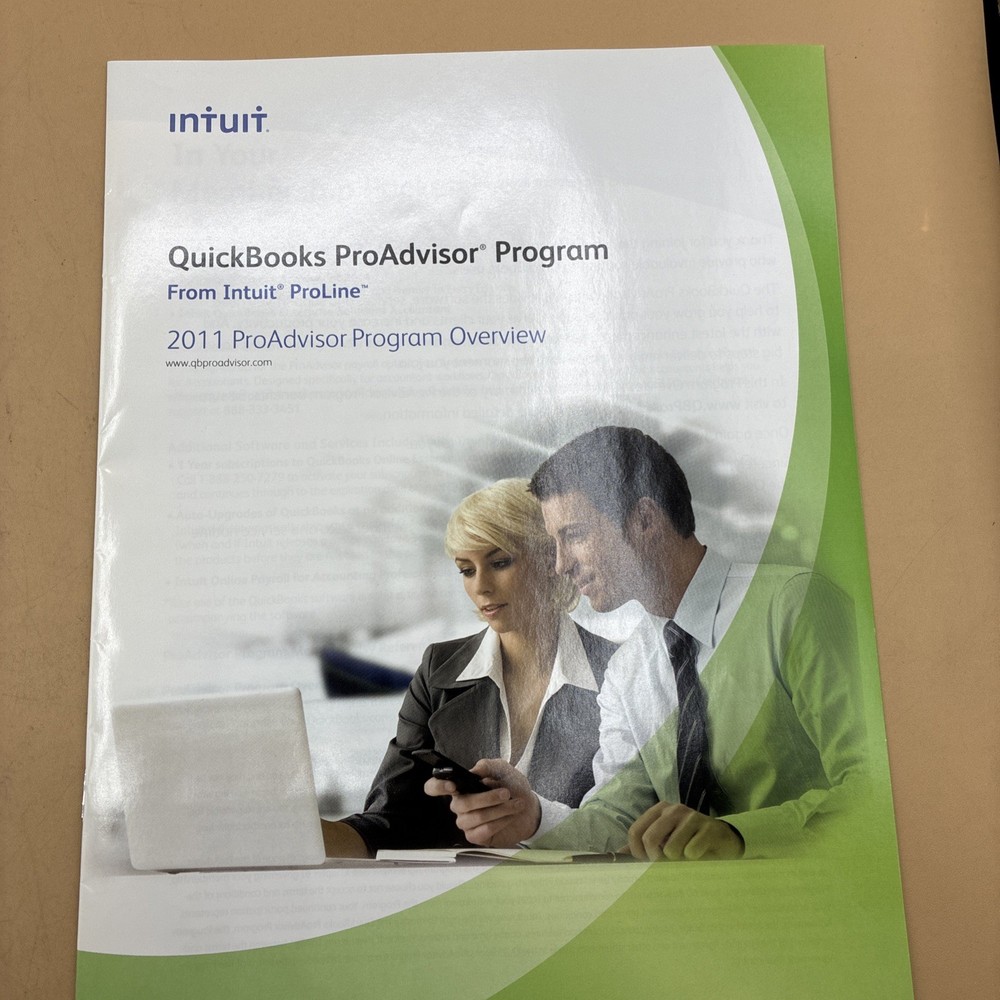 INTUIT QUICKBOOKS ProAdvisor Program 2011 Reinstallation. READ DESCRIPTION