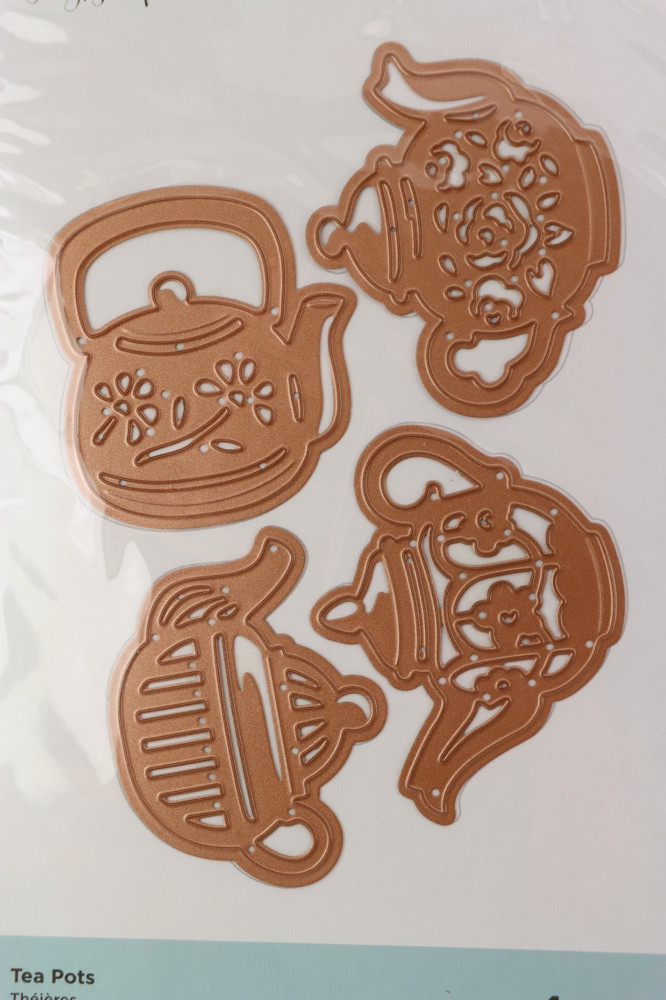 Spellbinders Tea Pots Die Set S4-953 NEW