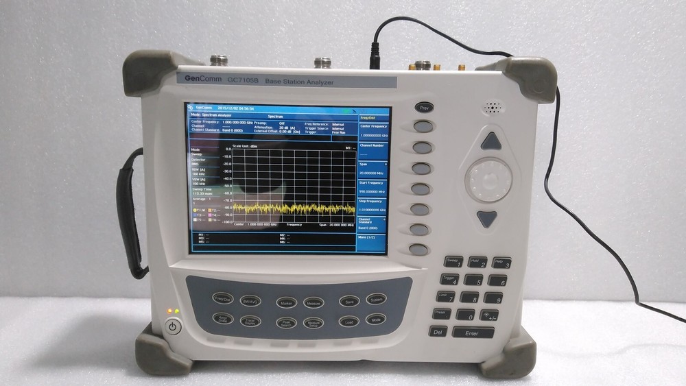 [Used] GenComm / GC7105B / Base Station Analyzer, No AC Adapter, No Battery