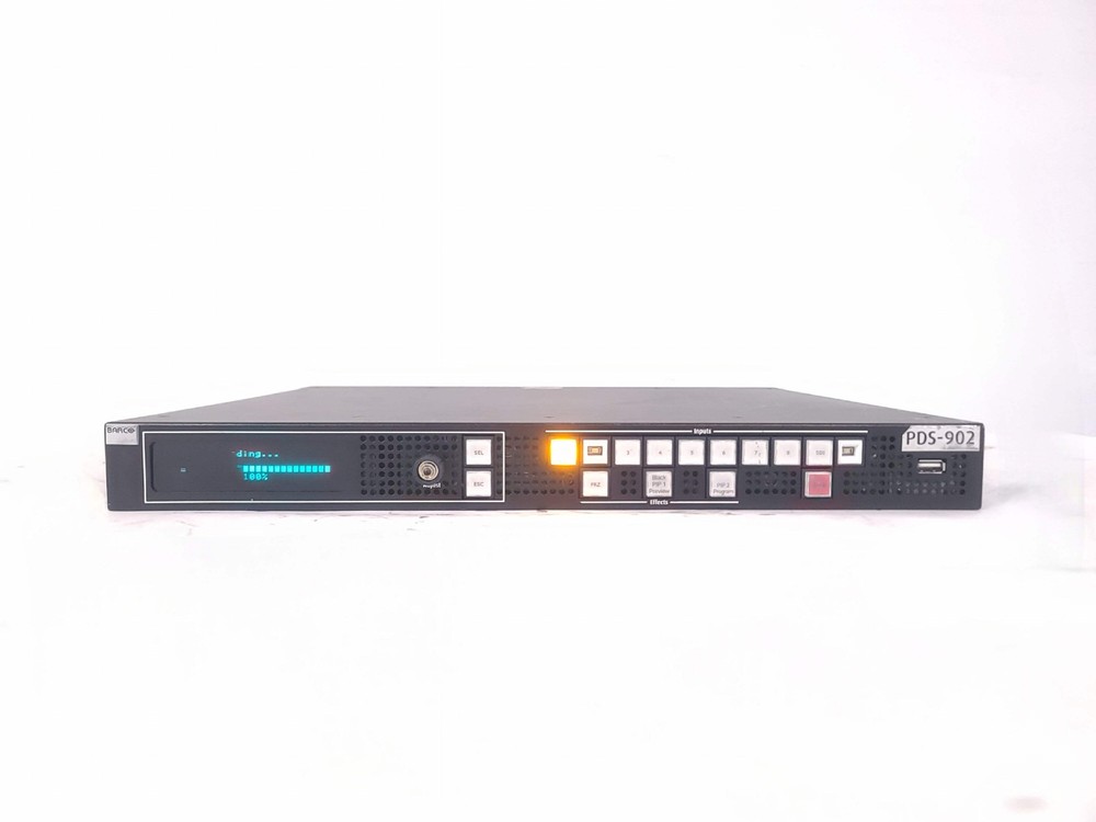 Barco PDS-902 3G-SDI Digital Switcher (MISSING BUTTON)