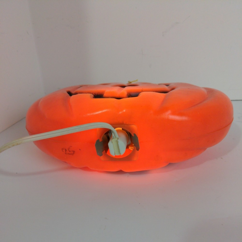 Halloween Blow Mold Jack-O-Lantern Made for Window Display
