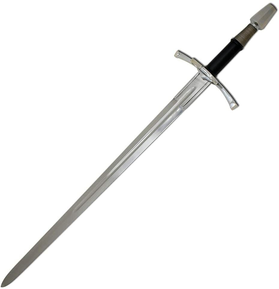 15TH CENTURY LONG FULL TANG TEMPERED BATTLE READY HANDMADE SHARP EDGE SWORD