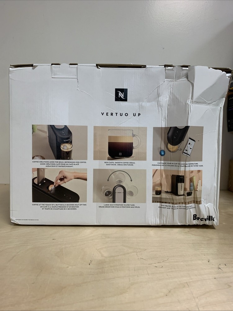 Nespresso Vertuo Up Ink Black BOX DAMAGED