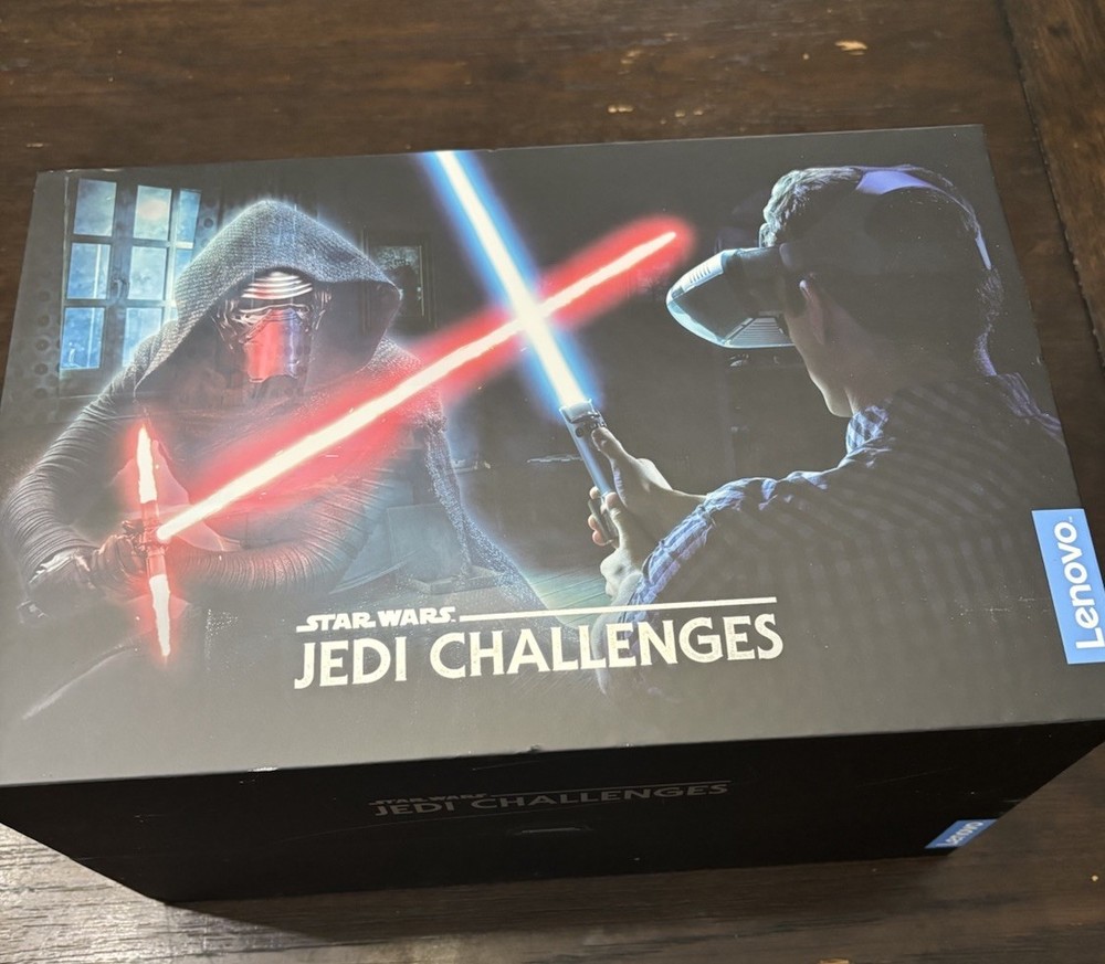 Lenovo Star Wars Jedi Challenges AR Headset Lightsaber Controller Tracking Beac…