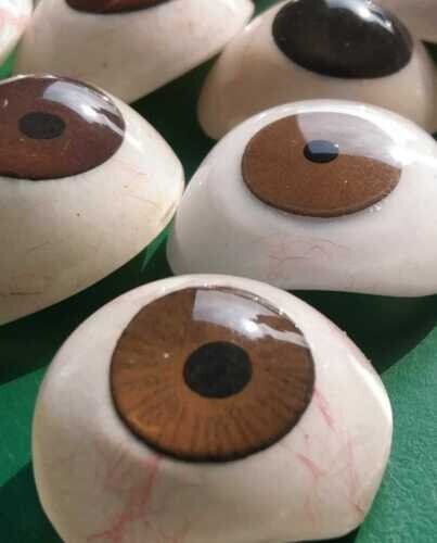 SciMed's Ocular Prostheses Artificial Human Prosthetic Eye & Sterilized Case