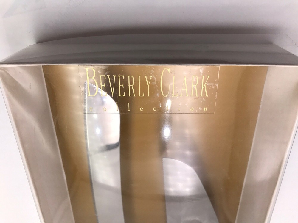 Beverly Clark Cake Knife & Server Set Wedding Collection 2pc