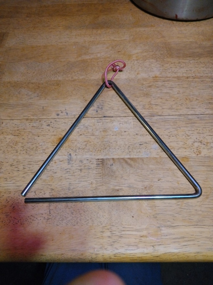 Large 10" Sided Unbranded Triangle