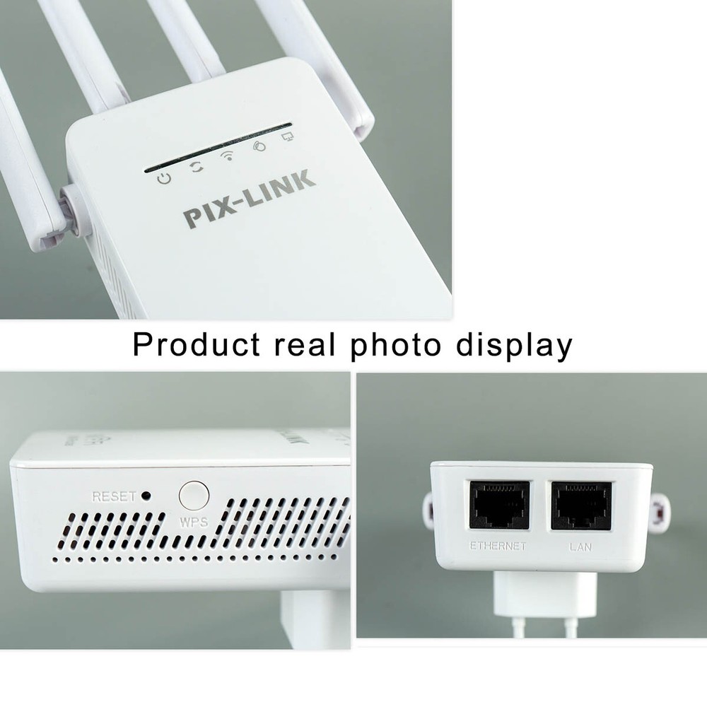 WiFi Range Extender Internet Booster Wireless Signal Repeater