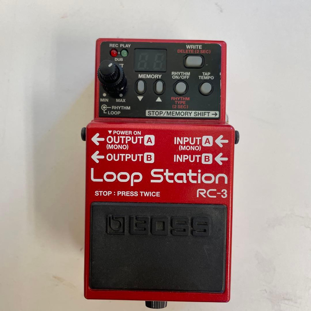 Used Boss RC-3 Loop Station Guitar Effects Pedal From JP