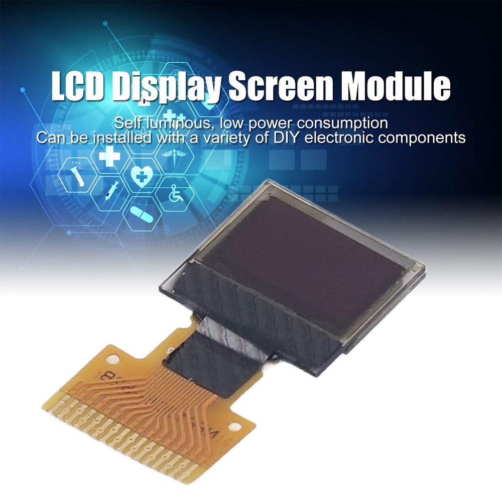 4PCS 0.42in Organic Light Emitting Diode Module 70 X 40 SPI IIC Interface Part