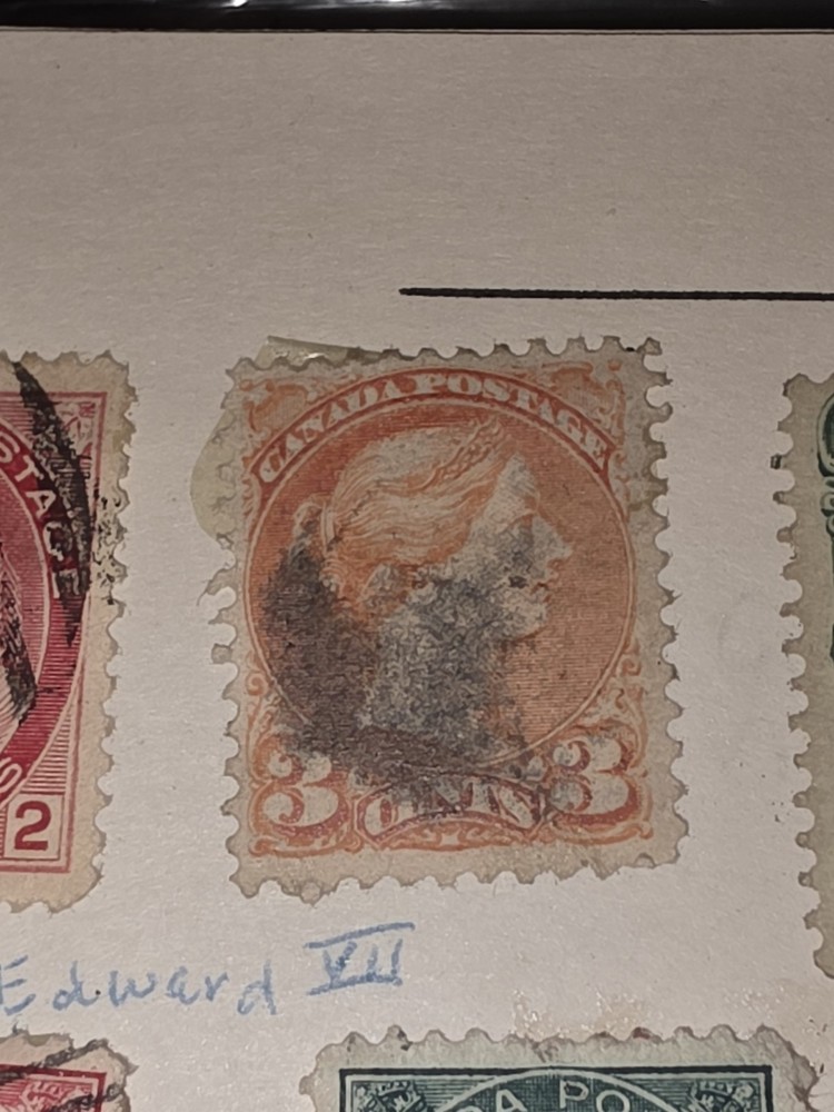 Vintage Canada 3c Stamp Used - #F877