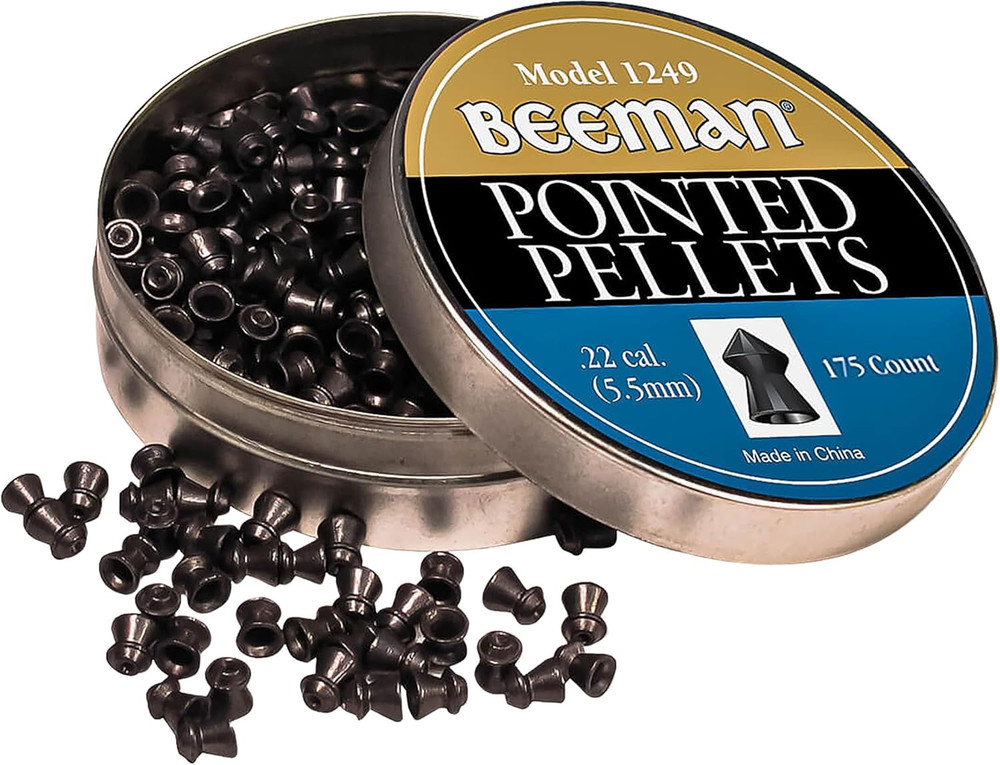 .22 Caliber Pointed Pellets (Pack of 175)