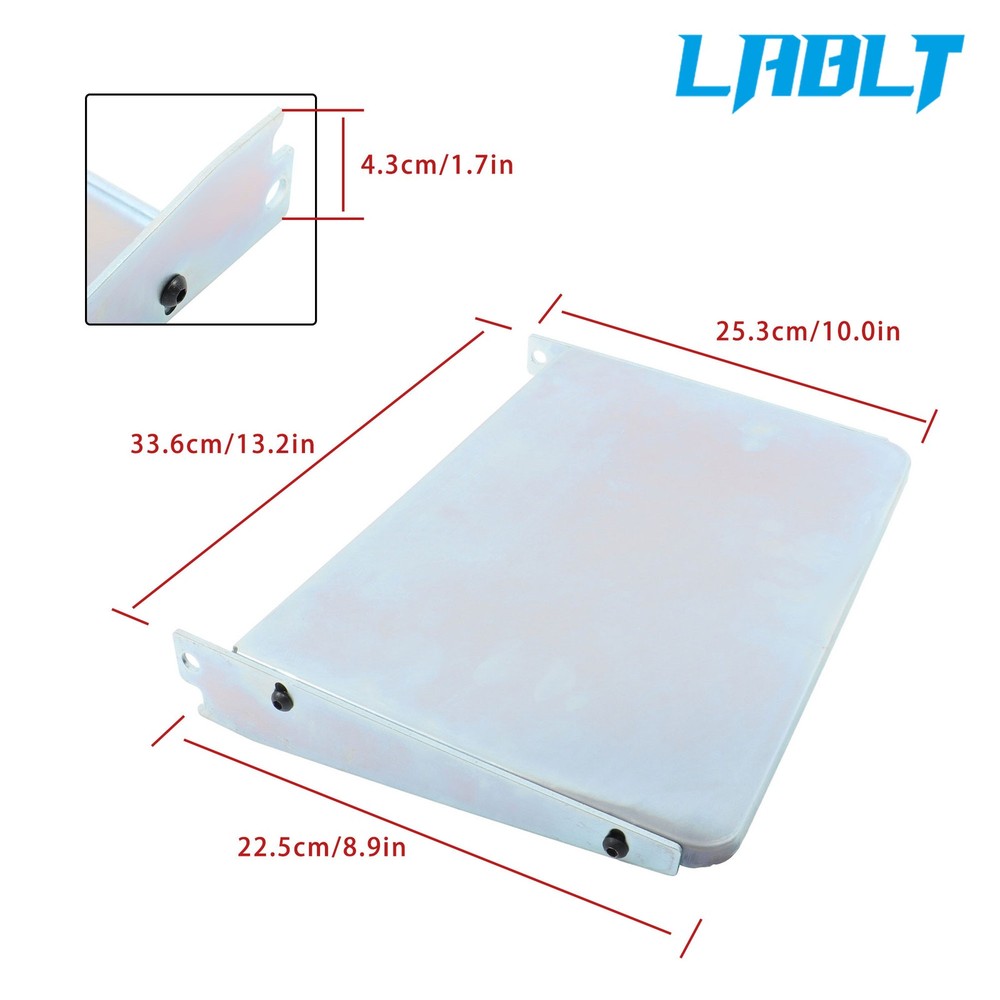 LABLT Planer W/Hardware Kit 13×9" DW7351 DW735 Planer Folding Table Accessory