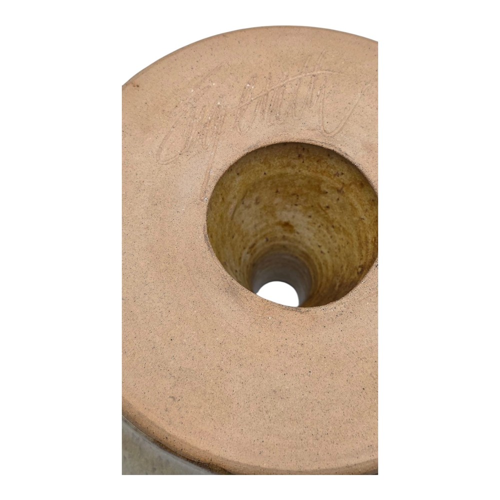 Pottery Bundt Dish With Lid