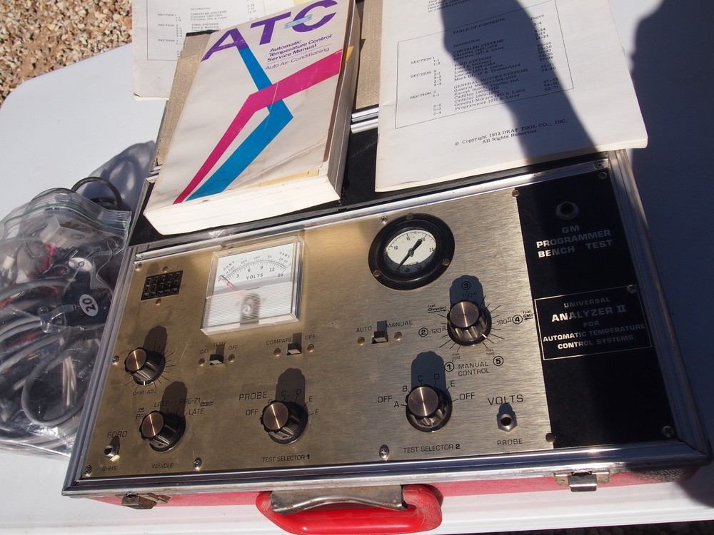 K-D model GM Analyzer II programmer bench test kit temperature control TOOL