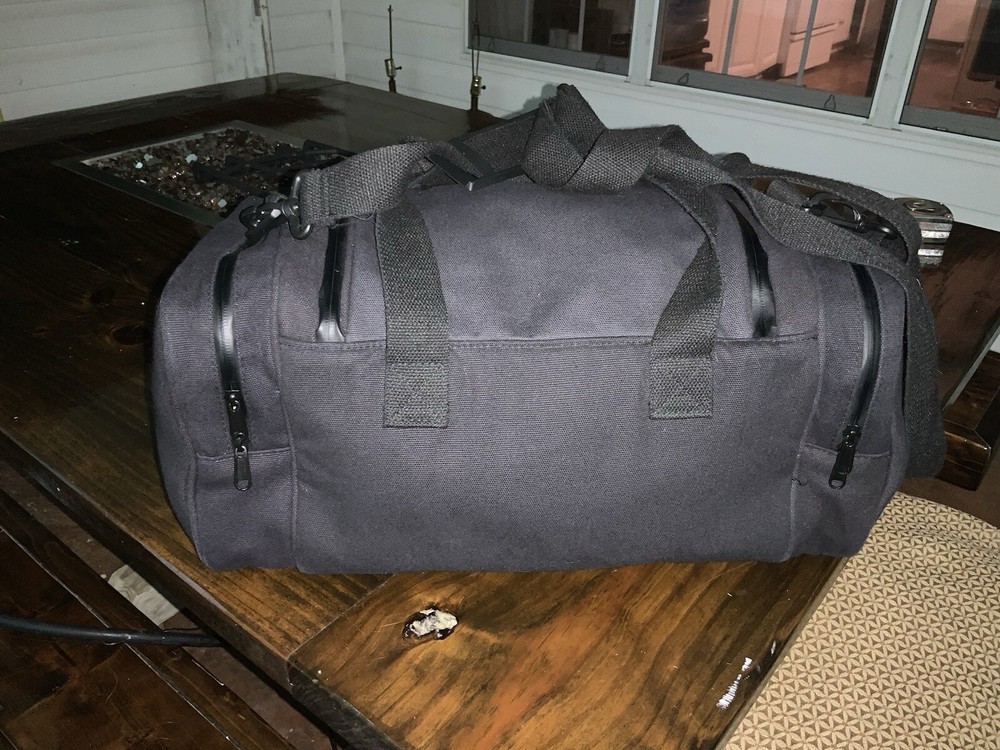 bon jovi canvas duffle tour bag