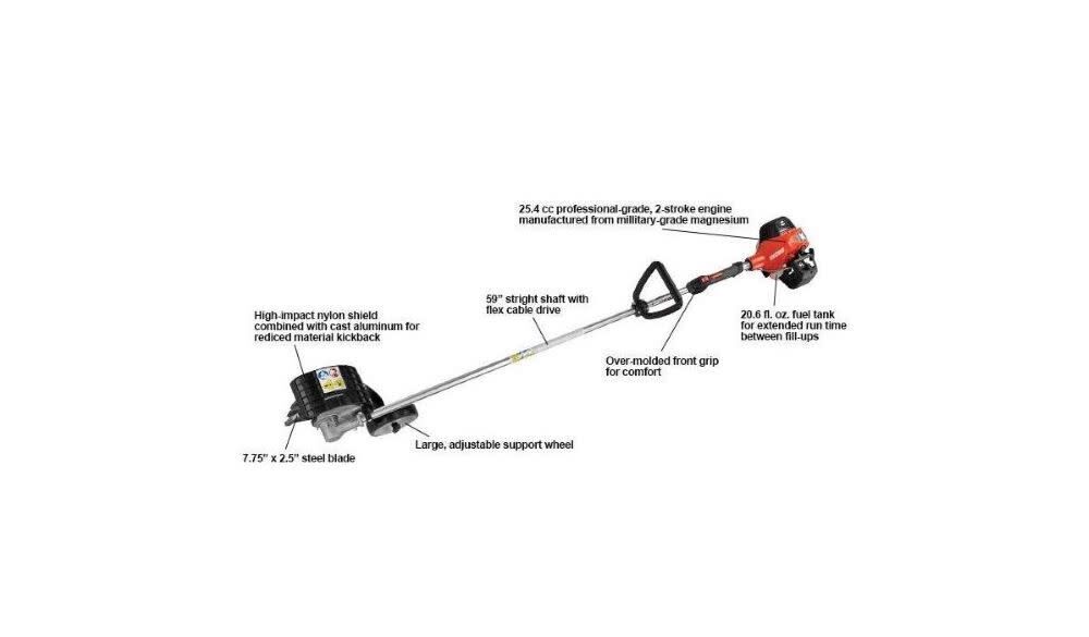 Echo X Series Bed Redefiner Gas 25.4Cc
