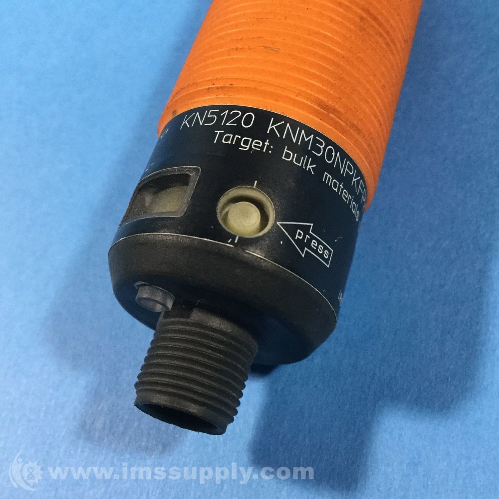 Ifm KN5120 Capacitive Sensor, 10-36 VDC, 250 MA USIP