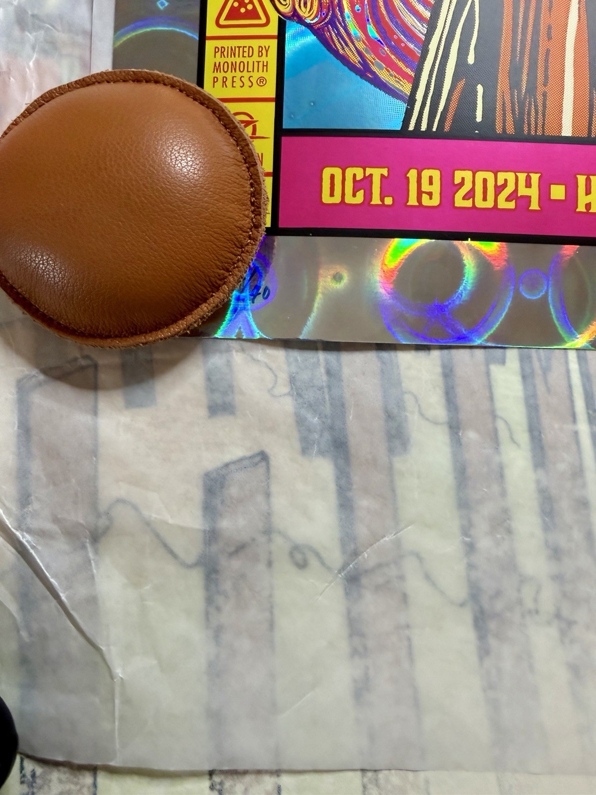 Zoltron TRPS HOLOFOIL Poster Festival of Rock Posters 2024 San Francisco AP/40